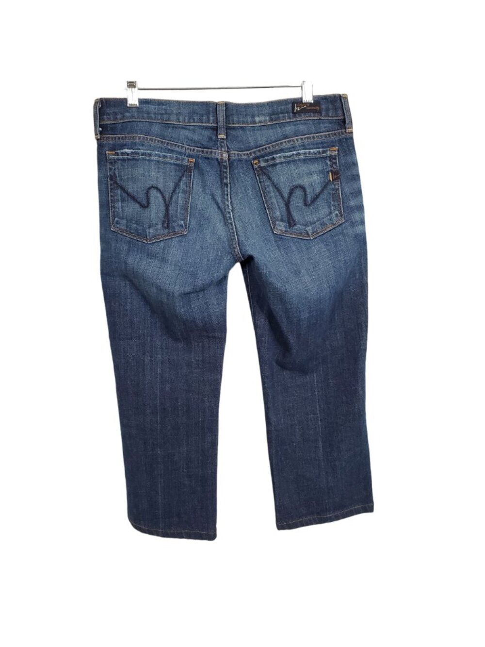 Citizens Of Humanity Womens Sz 29 Jeans Kelly #003 Low Waist Denim Cropped Blue - Picture 2 of 11